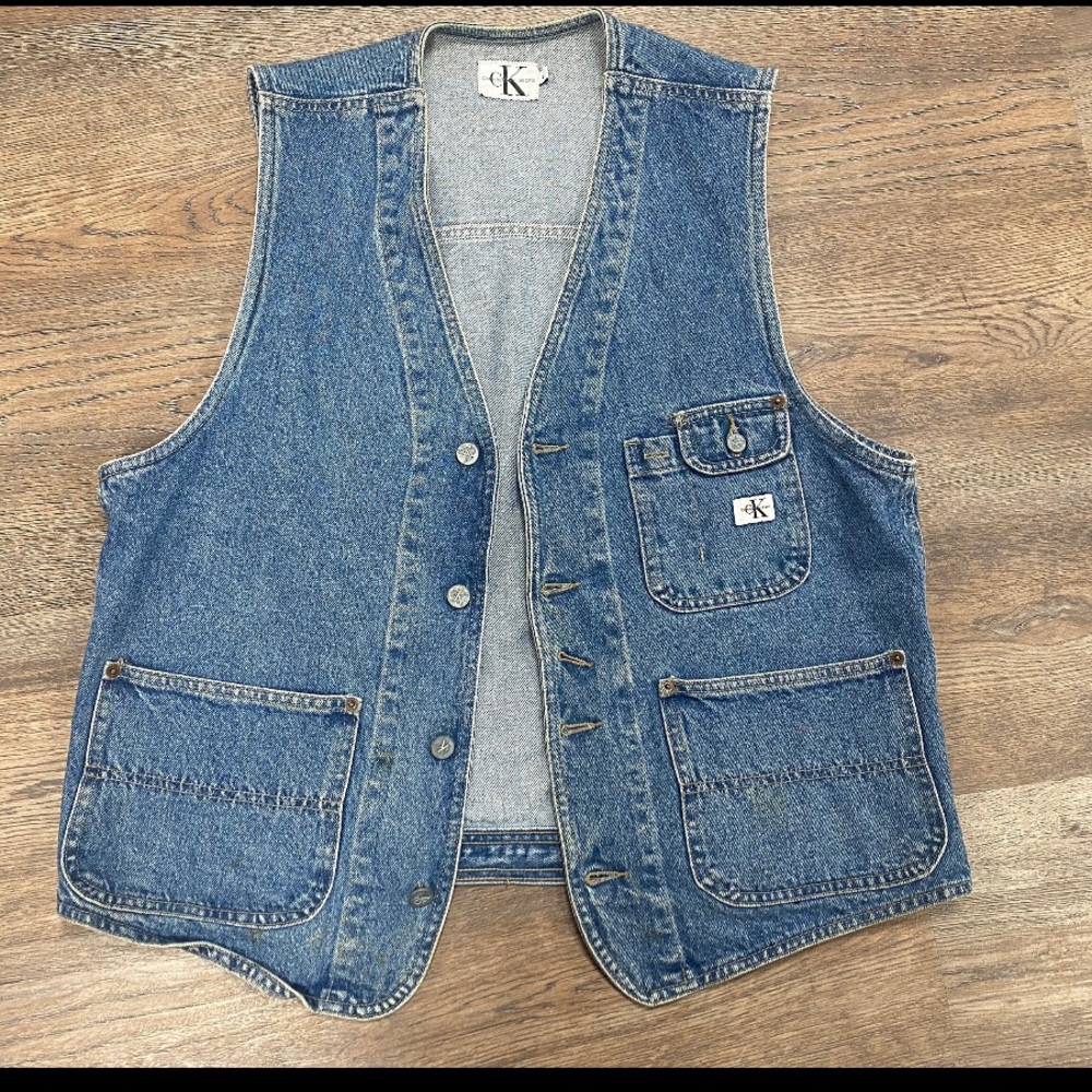 Vintage Calvin Klein denim vest